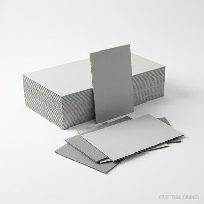 Duplex Board Grey Cardboard Moisture Resistant Custom Order Perfect for Industrial Packaging and Custom Printing Projects