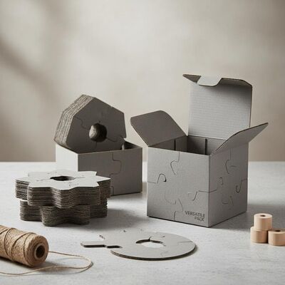 Customized Shape Grey Cardboard Uncoated Duplex Board Paper Type Offering Strength and Versatility for Packaging Solutions