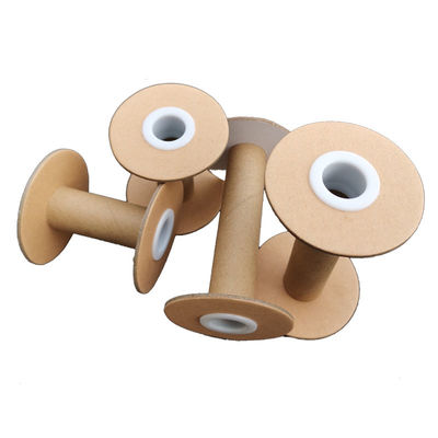Crafted Paper Spools Recycled OEM Cardboard Thread Spools For Papermaking Industrial