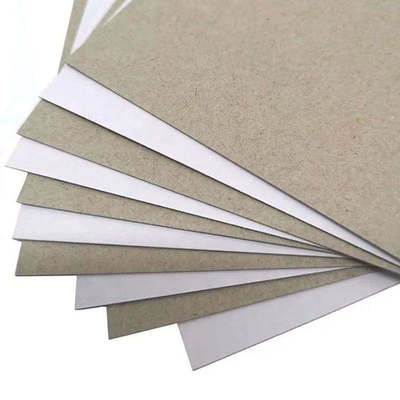 Customized Duplex Board Paper with 170~500 GSM and 0.2mm~0.54mm Thickness Made from Mixed Pulp