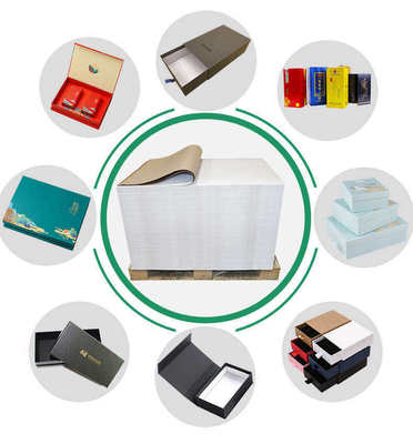 Wholesale 230gsm-1500gsm Duplex Board with Kaolinite Coating for Chemical Use and Single Side Coating