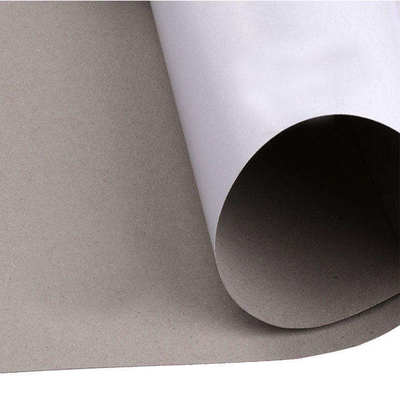 350g White Coated Grey Back Duplex Board for Jewelry & Watch & Eyewear Packaging Custom Order Accept