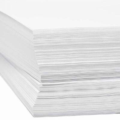 Competitive Price From Factory Digital Printing55- 90g Uncoated Matte White Paper Offset Paper Woodfree Paper