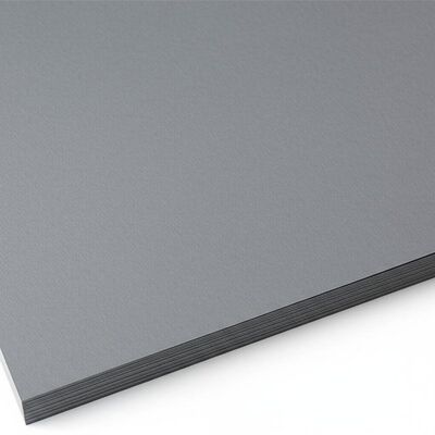 Custom Order Ashen Grey Paper Board Featuring Single Side Coating Ideal for Packaging Printing and Crafting Applications