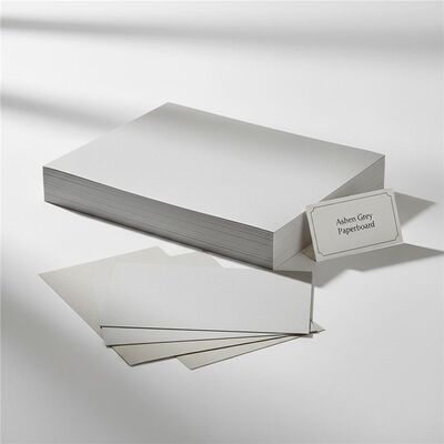A4 Ashen Grey Paper board Single Side Coating Optimal for Packaging Printing and Creative Applications Ensuring Smooth Surface
